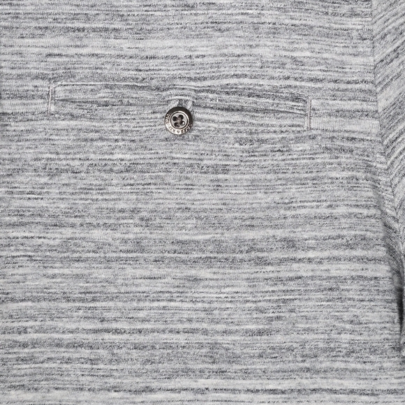 ROCK & REPUBLIC Mens Heather Gray Preppy Polo Shirt Size Medium - Picture 3 of 5